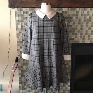 Bye Bye schoolgirl collar low waist dress S